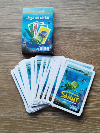 Jogo de cartas As aventuras de Sammy