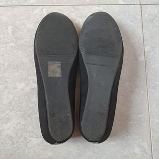 Manoletinas negras mujer talla 40