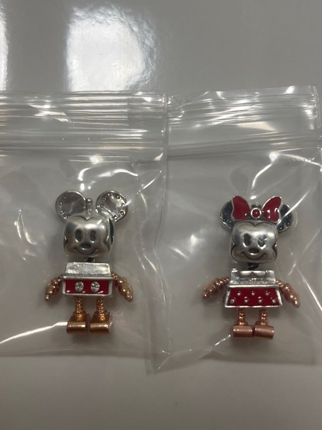 Charms disney robot minnie y mickey
