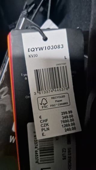 Neopreno Quiksilver Highline 4/3 Chest Zip