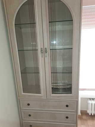 Vitrina de cristal 