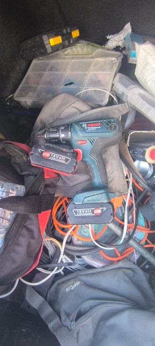 taladro+atornillador+radial Bosch 18v