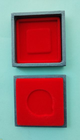 Lote de 3 cajas/estuches para monedas o lingotes