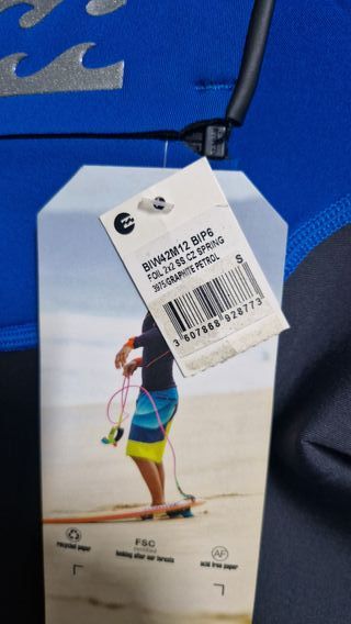 Neopreno Billabong Foil 2/2 Chest Zip