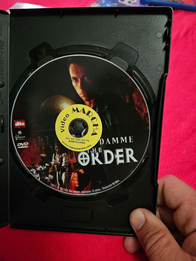 The Order dvd Van Damme