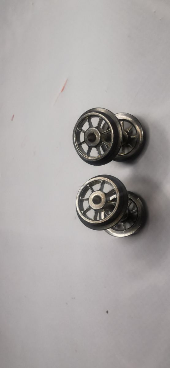 Ejes de ruedas de tren HO- AC