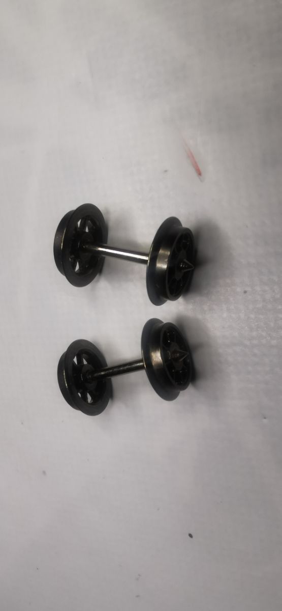 Ejes de ruedas de tren HO- AC