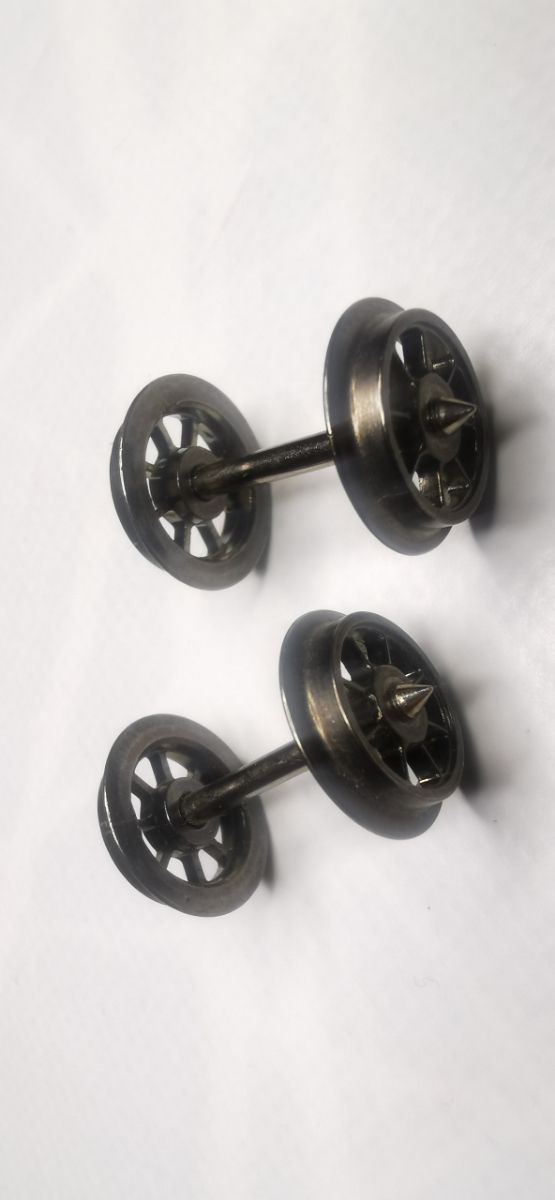 Ejes de ruedas de tren HO- AC