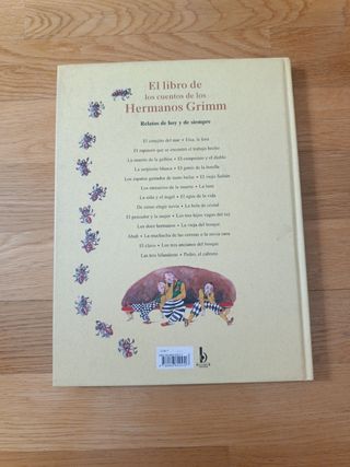 Libro de cuentos de los Hermanos Grimm