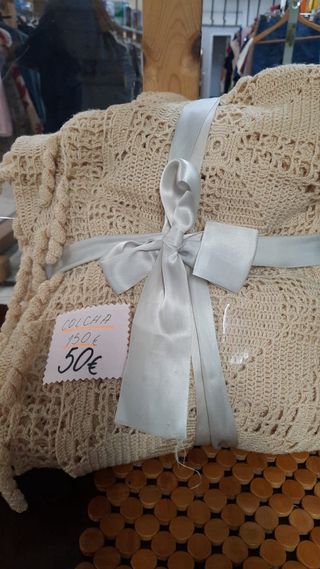 Colcha de ganchillo solo venta en persona