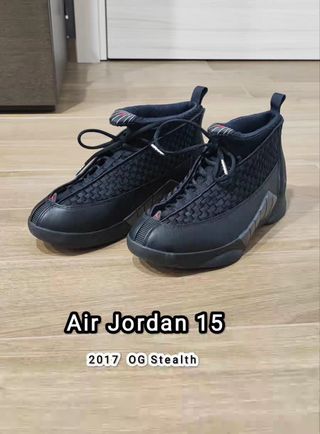 Air Jordan 15 retro OG Stealth