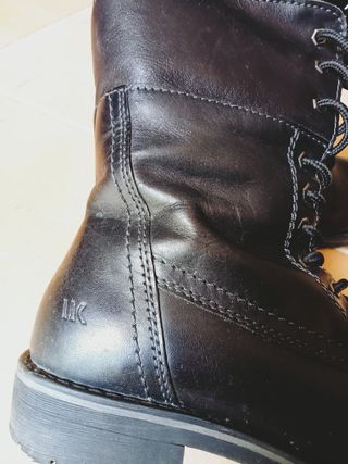 👢STIVALI neri in pelle da donna N. 38