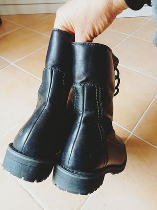 👢STIVALI neri in pelle da donna N. 38