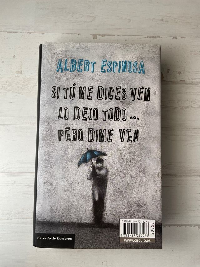 Novela Albert Espinosa