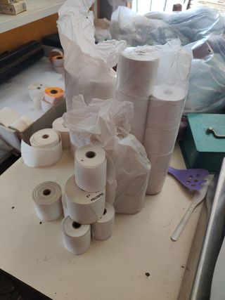 Rollos papel máquina registradora