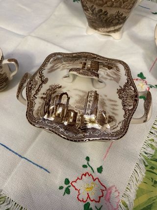 Juego cafe porcelana inglesa