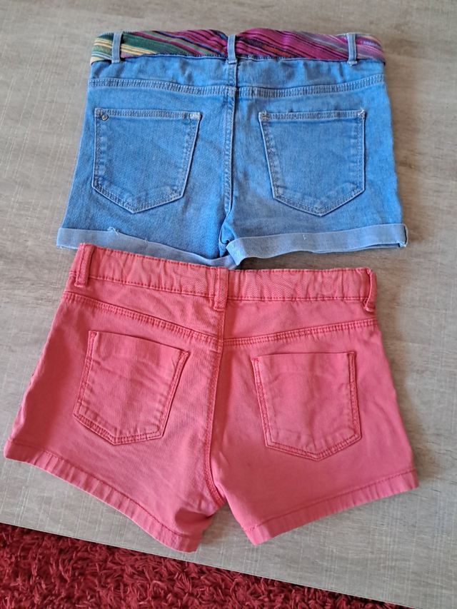 Pantalones cortos niña.