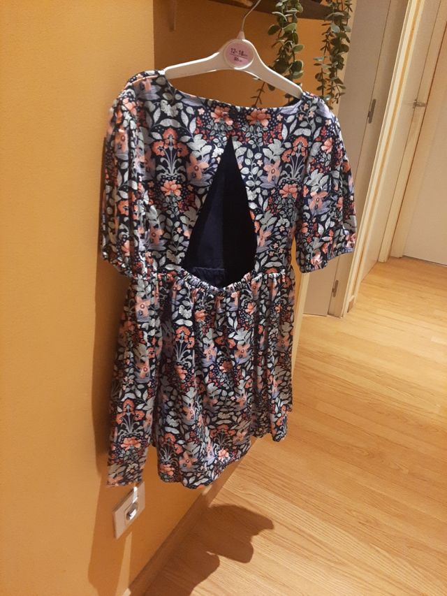 Vestido tela eventos niña