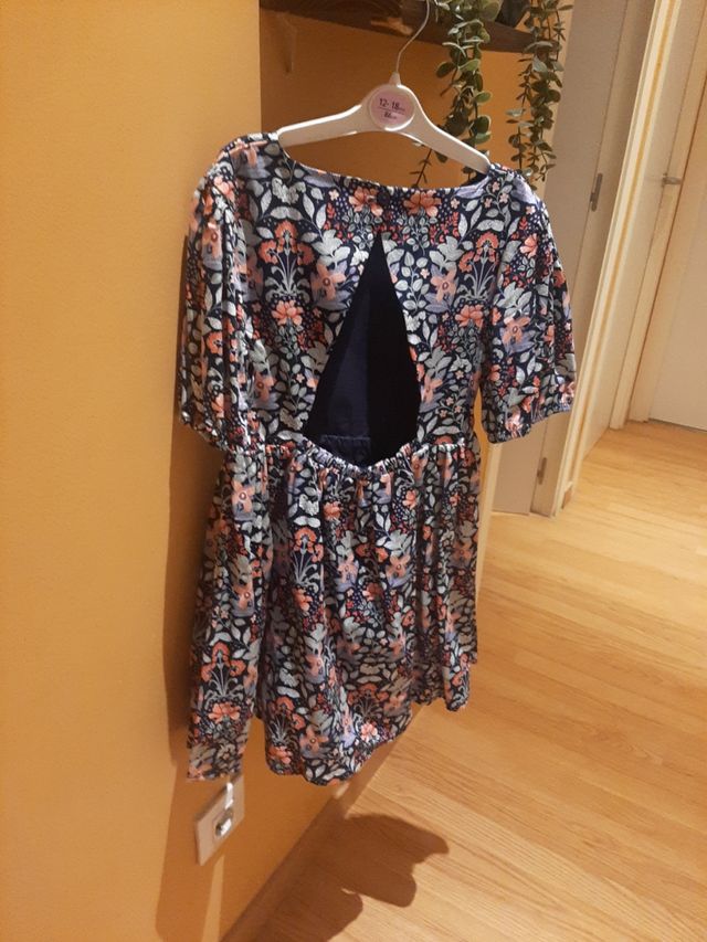 Vestido tela eventos niña