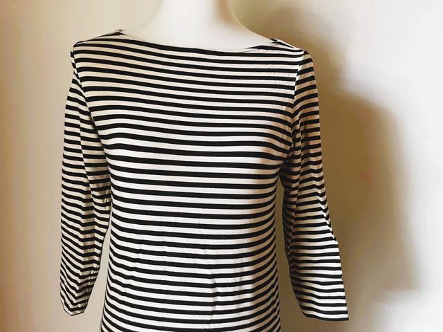 Carinissimo abito H&M Tg S righe bianco-nero nuovo
