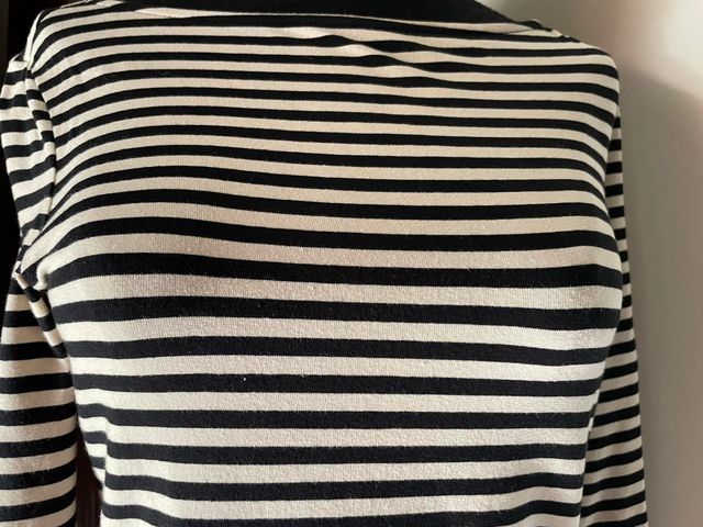 Carinissimo abito H&M Tg S righe bianco-nero nuovo