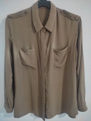 Camisa verde militar