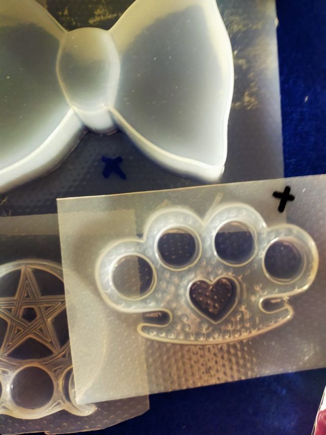 Set 10 piezas moldes para creaciones en resina