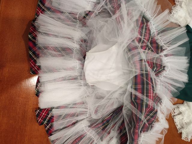 Abito danza classica fantasia scozzese