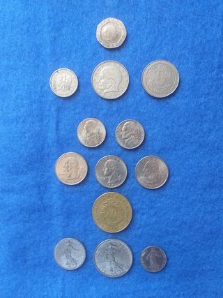 LOTE MONEDAS VARIADAS