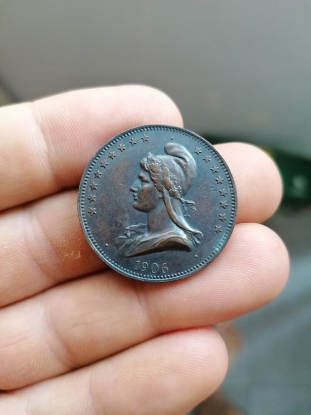 Medalla americana masonica 1906 