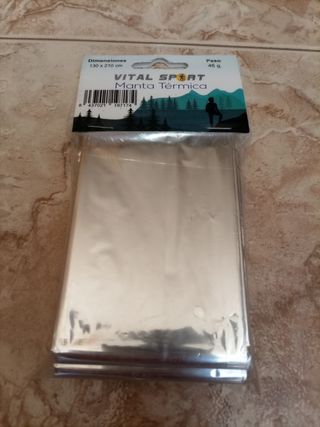 Manta térmica 130 x 210 cm