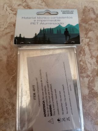 Manta térmica 130 x 210 cm