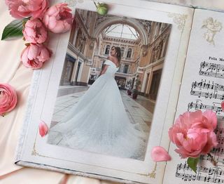 Vestido de novia modelo Celine