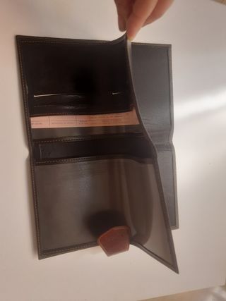 Portadocumentos de piel