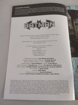 Batman Nº 9 DC Comics