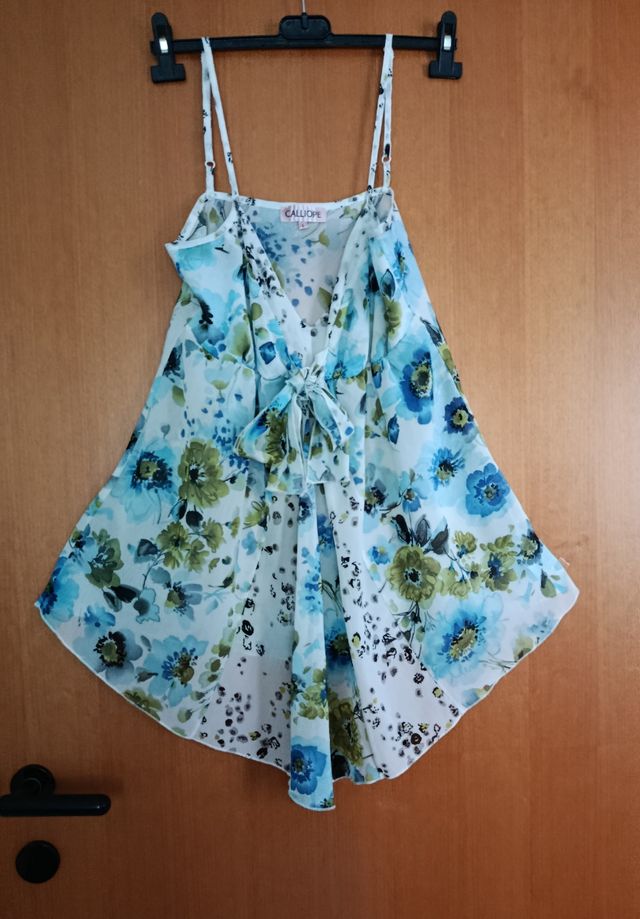 Top a fantasia lungo taglia L