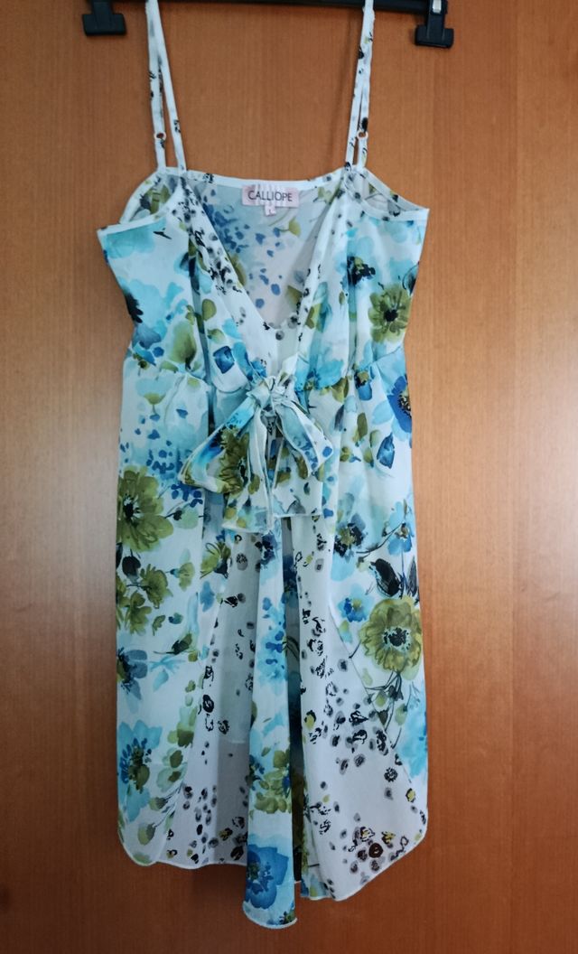 Top a fantasia lungo taglia L