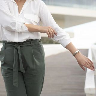 Pulsera brazalete plata 925 perlas cultivadas