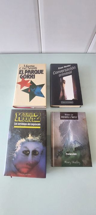 Lote libros misterio 