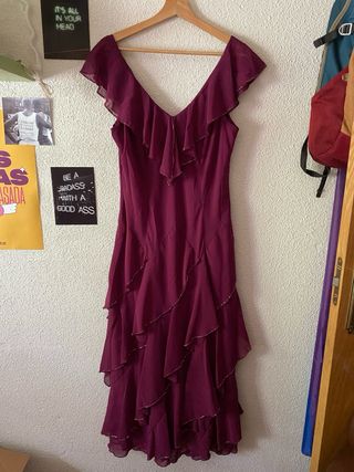 Vestido largo de El Corte Inglés