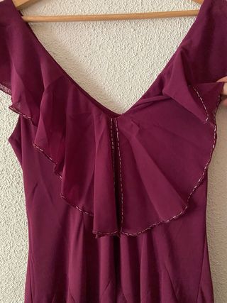 Vestido largo de El Corte Inglés