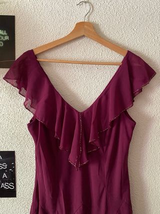 Vestido largo de El Corte Inglés