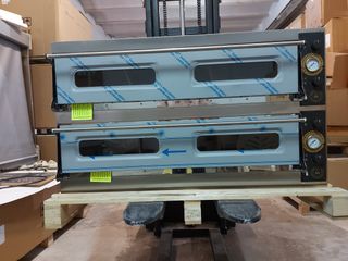 HORNO ELECTRICO PARA 3+3 PIZZAS DE 35 CM