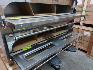 HORNO ELECTRICO PARA 3+3 PIZZAS DE 35 CM