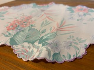 Tapetes flores hechos a mano