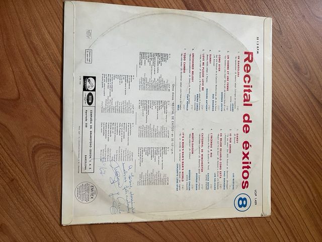 Vinilo lp Recital de exitos num.8 1967