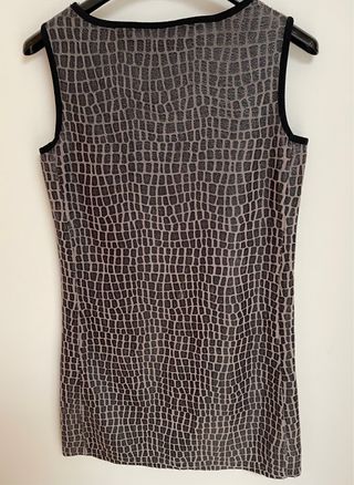 Vestido Piel y Lentejuelas Custo Barcelona