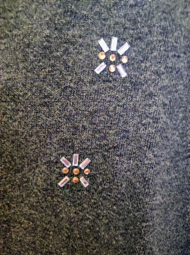 Jersey Punto Sfera con Strass