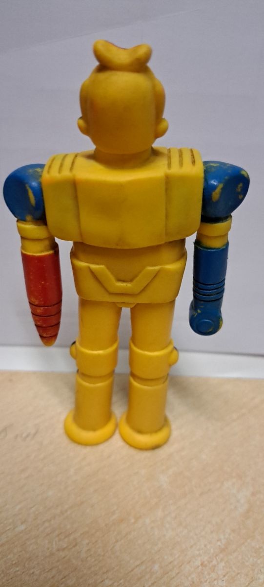 Robot vintage anni 80...in gomma