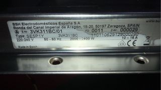 Lavavajillas Balay 3VK311BC/01